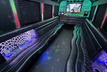 Methuen Limo Bus Interior