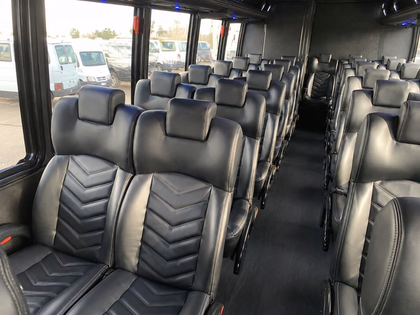 methuen airport transportation onboard seating