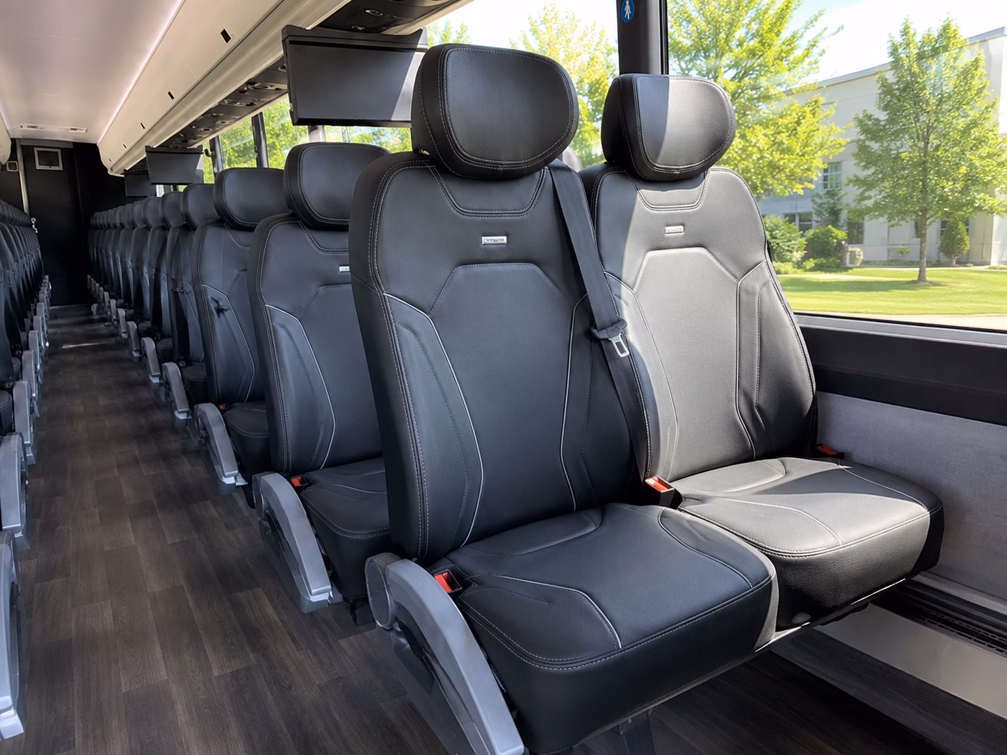 methuen charter bus interior gallery