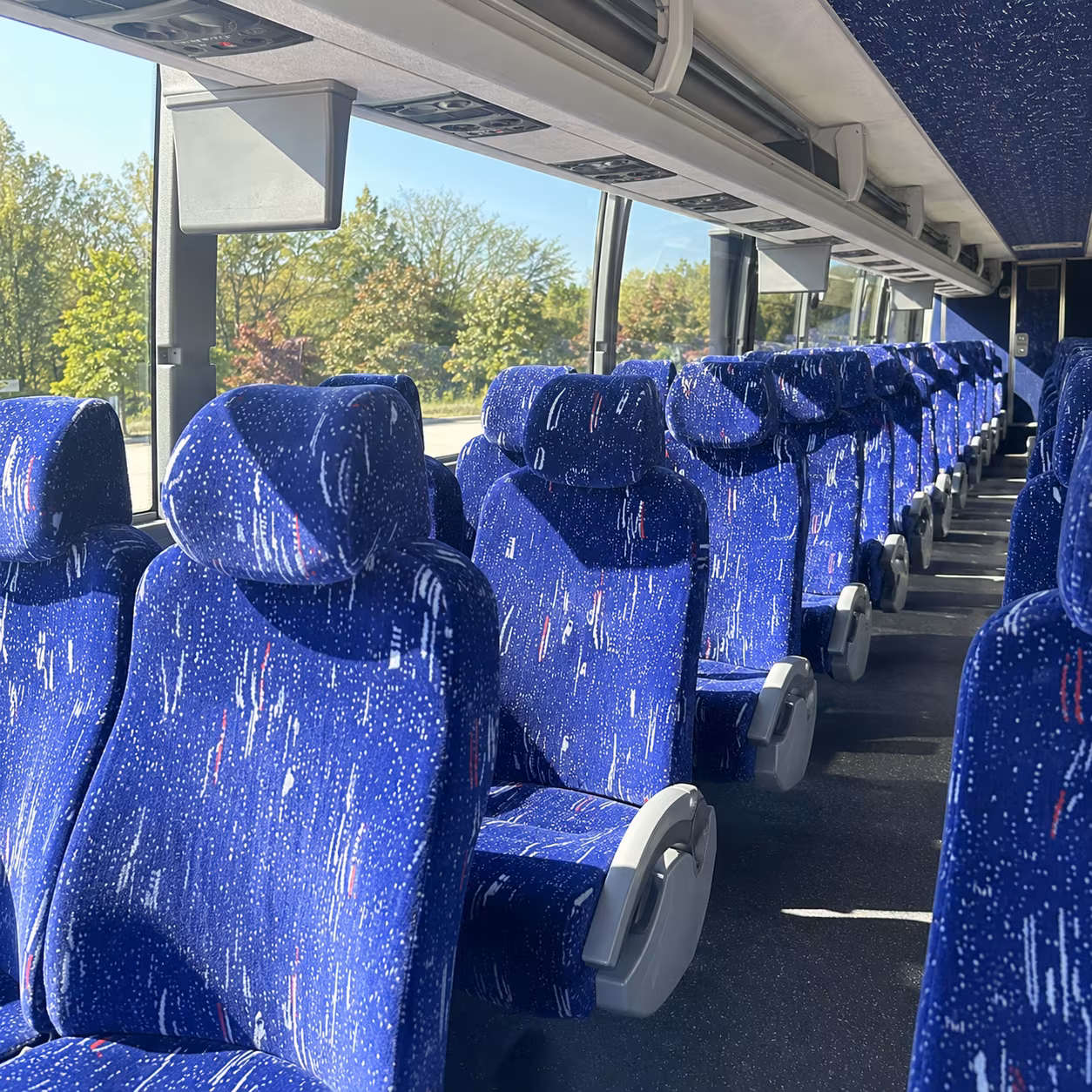 methuen charter bus interior